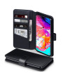 Terrapin Genuine Leather Wallet Case for Samsung Galaxy A70 - Black