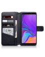 Terrapin Genuine Leather Wallet Case for Samsung Galaxy A9 2018 - Black