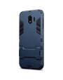 Terrapin Samsung Galaxy J4 2018 Dual Layer Impact Armour Stand Case - Blue