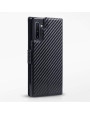 Terrapin Samsung Galaxy Note 10 Low Profile PU Leather Wallet Case - Black Carbo