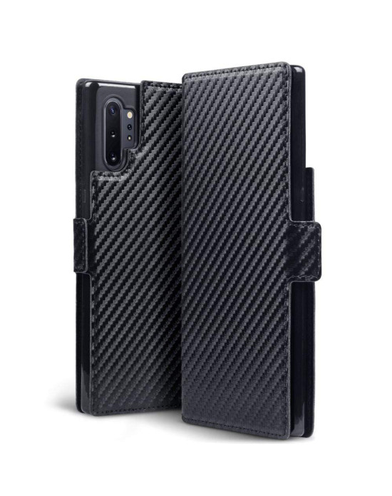 Terrapin Samsung Galaxy Note 10 Pro Low Profile PU Leather Wallet Case - Black C