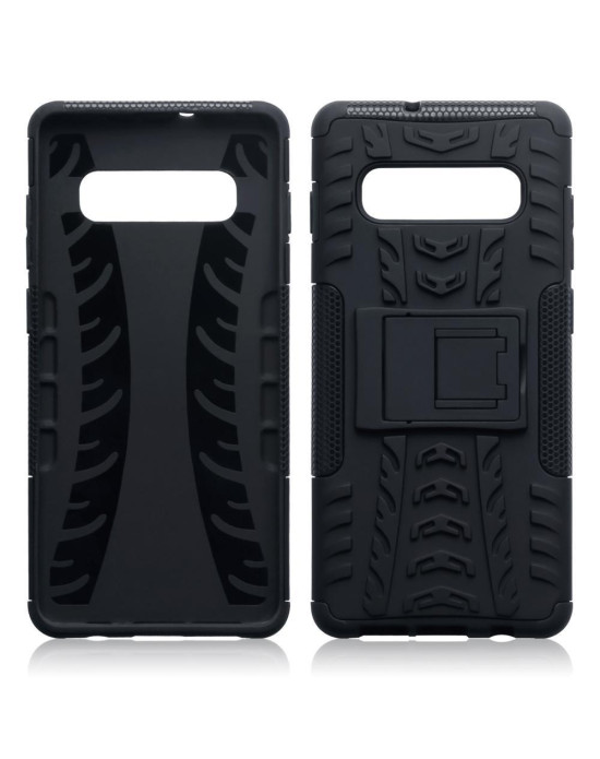 Terrapin Samsung Galaxy S10 Plus Rugged Shockproof Tough Case - Black