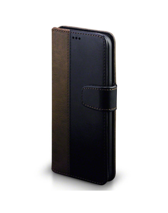 Terrapin Samsung Galaxy S8 Plus Faux Leather Wallet Case + Stand Function - Blac