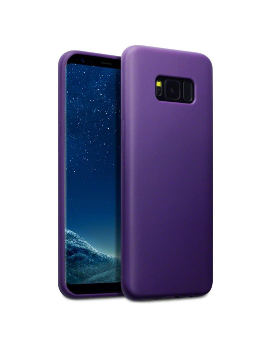 Terrapin Samsung Galaxy S8 Plus Slim Gel Case - Solid Purple Matte