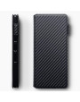 Terrapin Sony Xperia 10 Plus Ultra Slim PU Leather Wallet Case - Black Carbon T Terrapin Sony Xperia 10 Plus Ultra Slim PU Leather Wallet Case - Black Carbon T