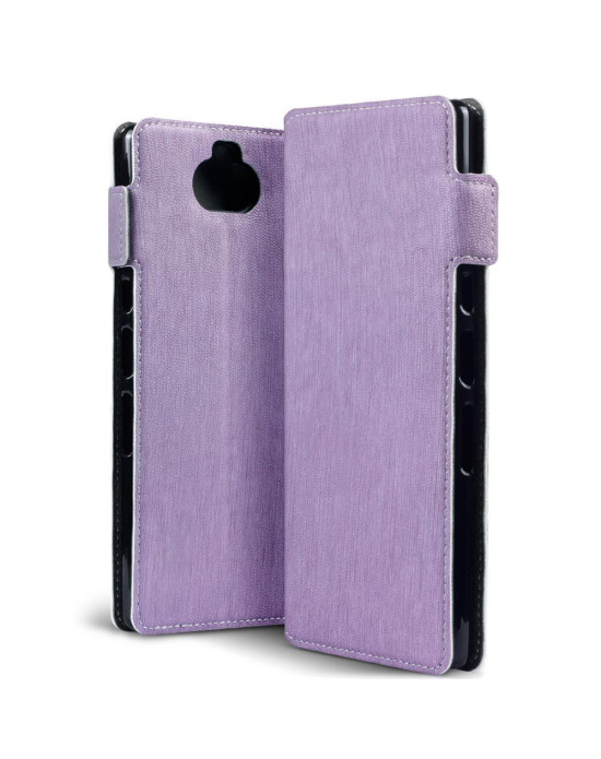 Terrapin Sony Xperia 10 Plus Ultra Slim PU Leather Wallet Case - Purple Terrapin Sony Xperia 10 Plus Ultra Slim PU Leather Wallet Case - Purple